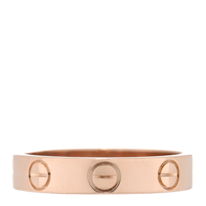 Cartier 18K Pink Gold 3.5mm LOVE Wedding Band Ring 47 4 3 of 4