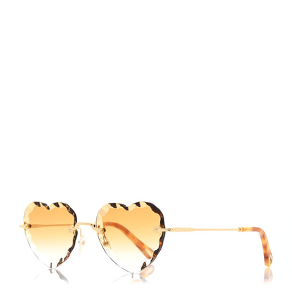 Chloe Heart Sunglasses CE150S Gold 1 of 7