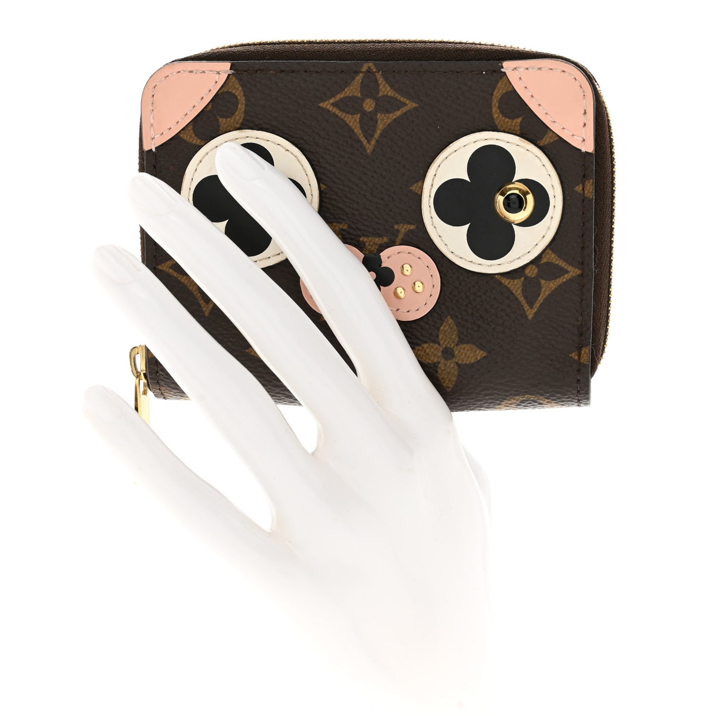 Monogram Valentine Dog Zippy Coin Purse