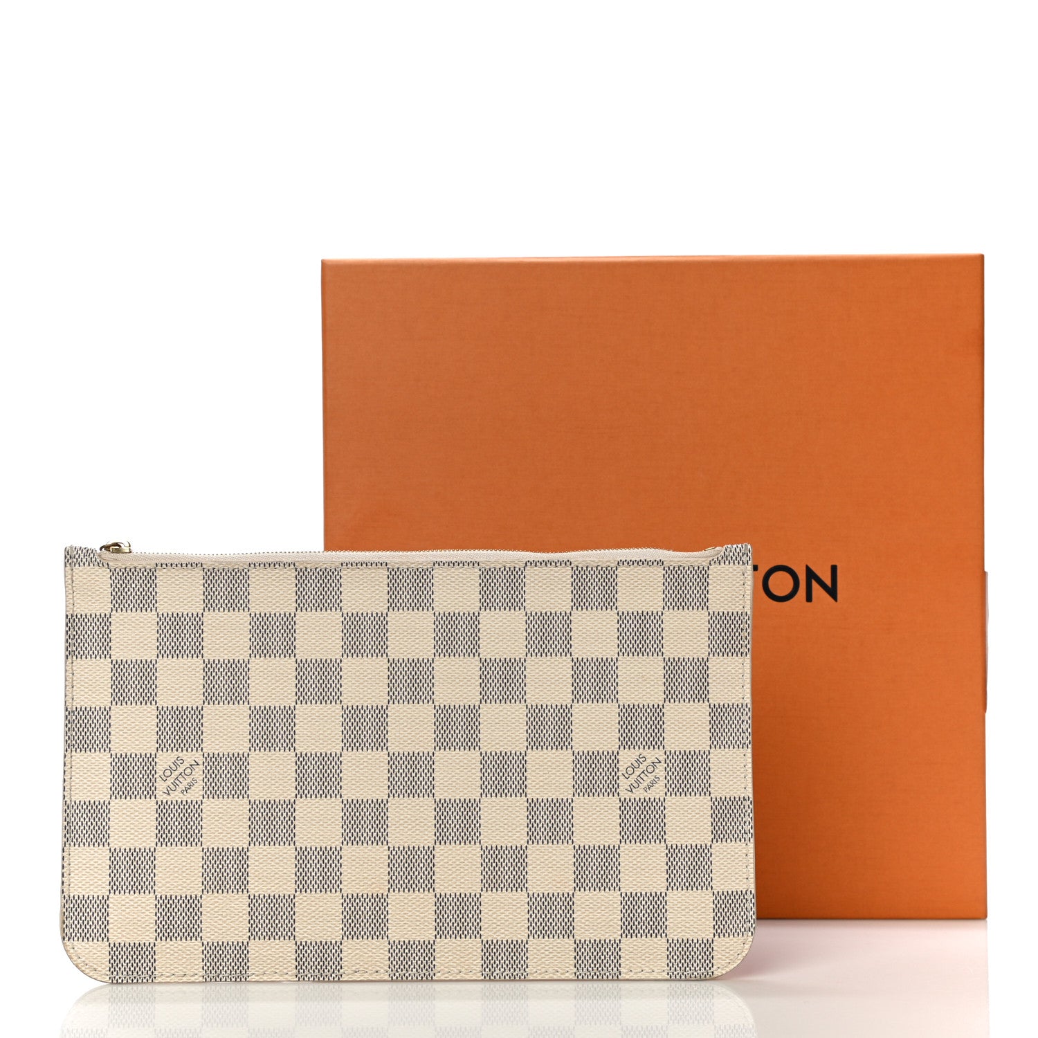 Louis Vuitton Damier Azur Neverfull MM GM Pochette 14 of 14