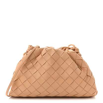 Bottega Veneta Nappa Intrecciato The Mini Pouch Almond 1 of 10