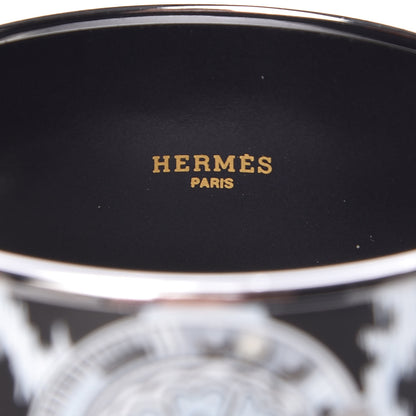 Hermes Enamel Printed Extra Wide Bracelet 70 4 of 6