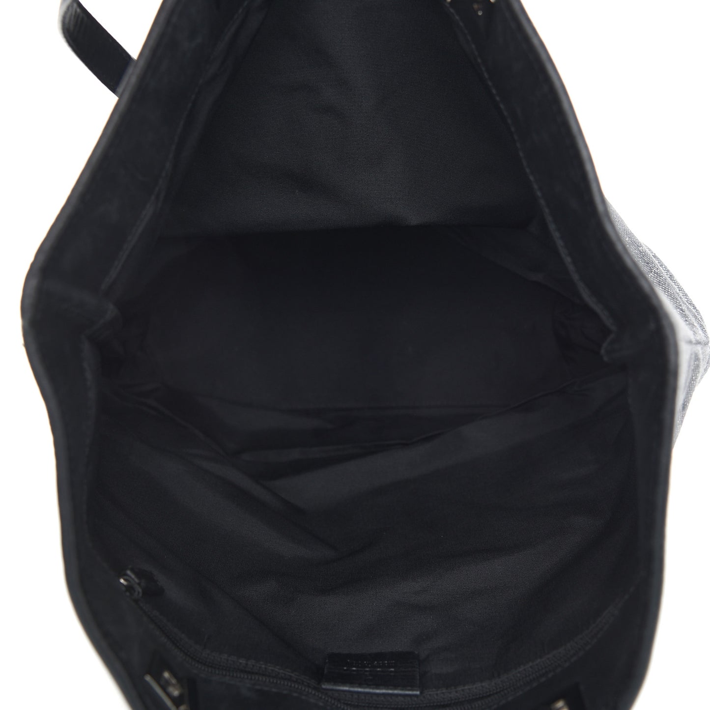 Monogram Large Bucket Tote Black
