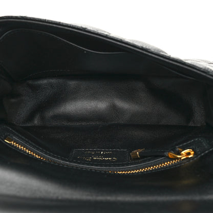Christian Dior Calfskin Cannage Small Caro Bag Black 5 of 10