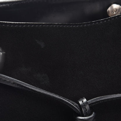 Gucci Suede Drawstring Hobo Black 8 of 8
