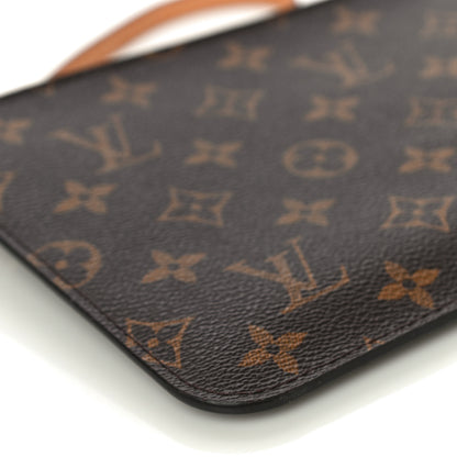 Louis Vuitton Monogram Neverfull MM GM Pochette Cherry 10 of 16