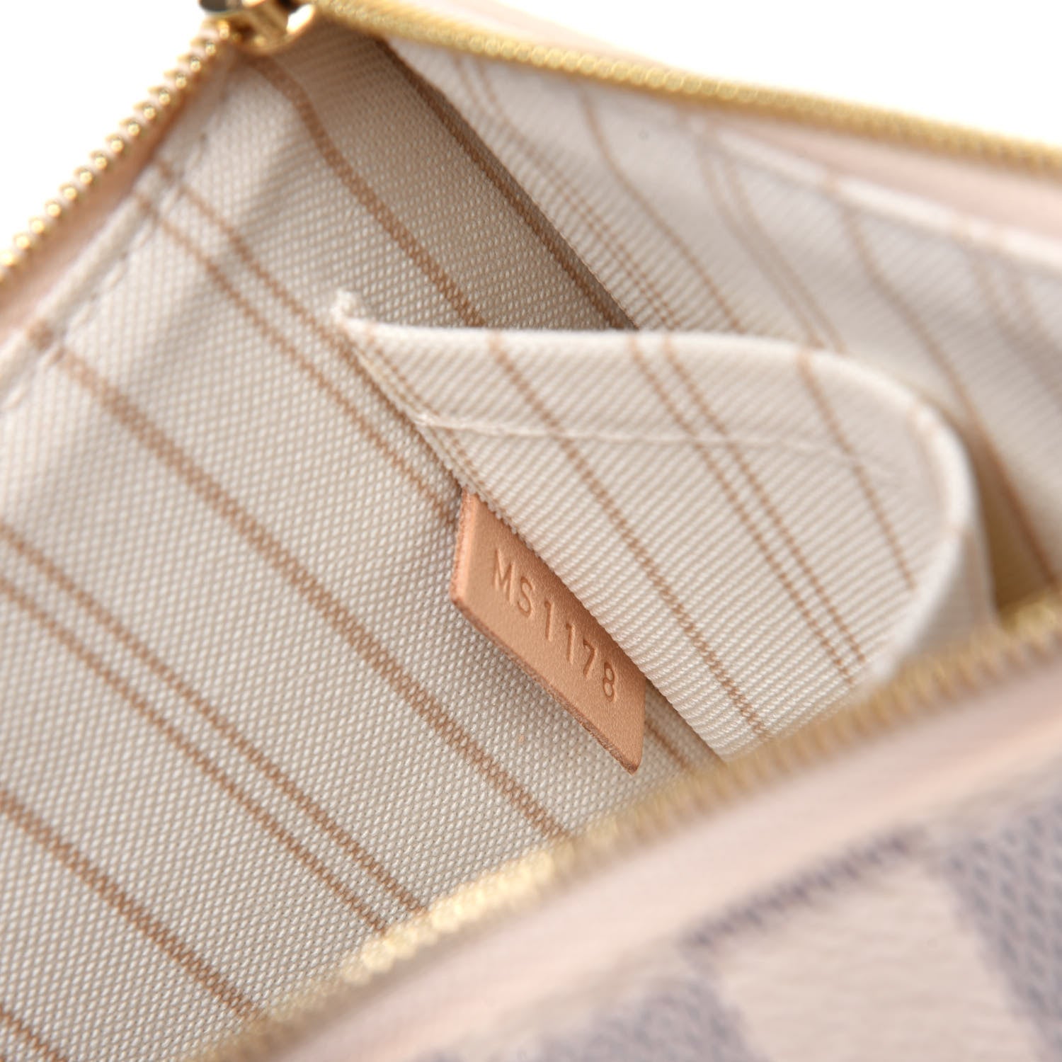 Louis Vuitton Damier Azur Neverfull MM GM Pochette 9 of 10