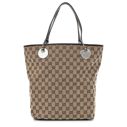 Gucci Monogram Large Eclipse Tote Brown 1 of 10