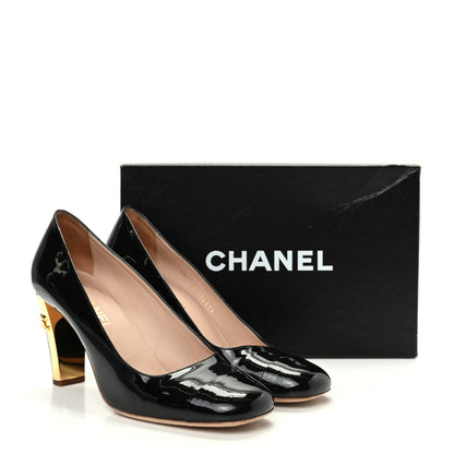 Chanel Patent CC Pumps 40 Black 11 of 11