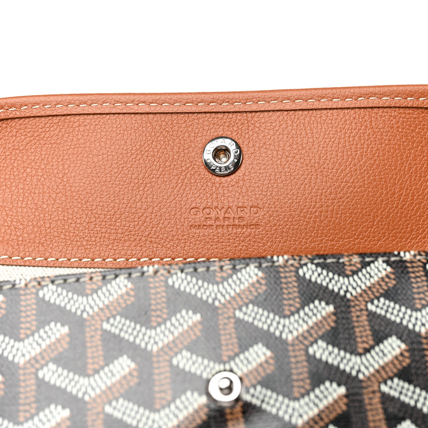 Goyard Goyardine Saint Louis GM Black Gold 8 of 10