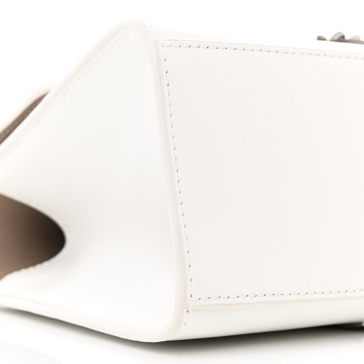 Calfskin The St. Marc Top Handle Bag White