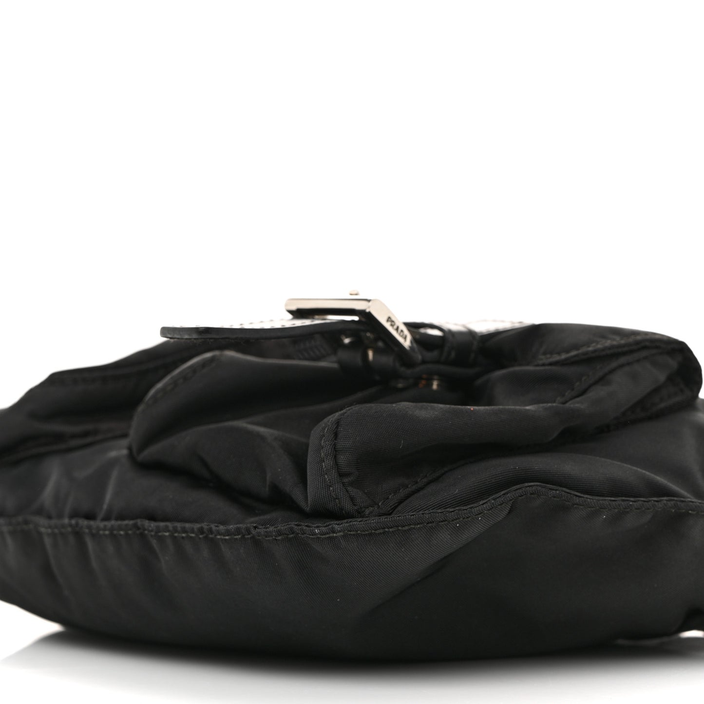 Tessuto Nylon Multi Pocket Belt Bag Black