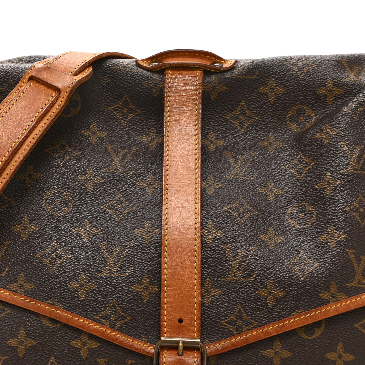 Louis Vuitton Monogram Saumur 35 9 of 11