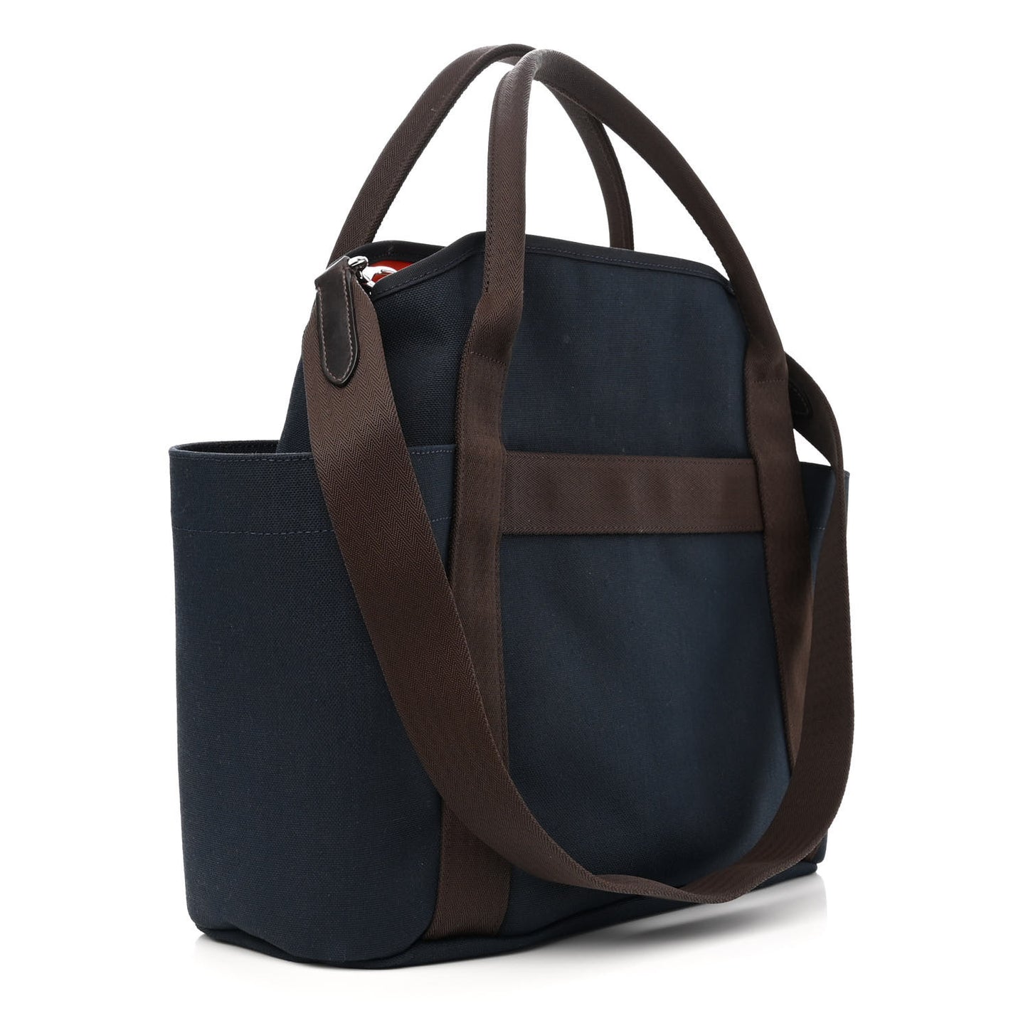 Canvas The Grooming Bag Bleu Navy Feu