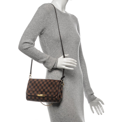 Louis Vuitton Damier Ebene Favorite MM 2 of 6