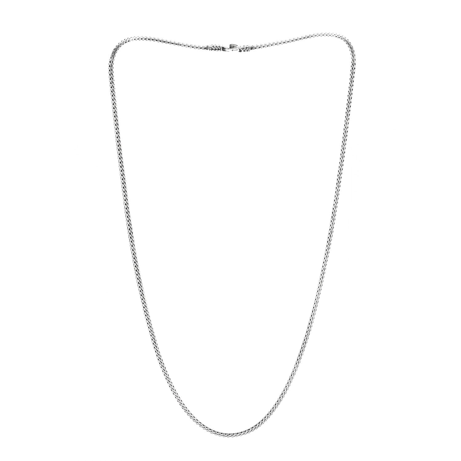 John Hardy Sterling Silver 2.5mm Classic Chain Necklace 20" 3 of 6