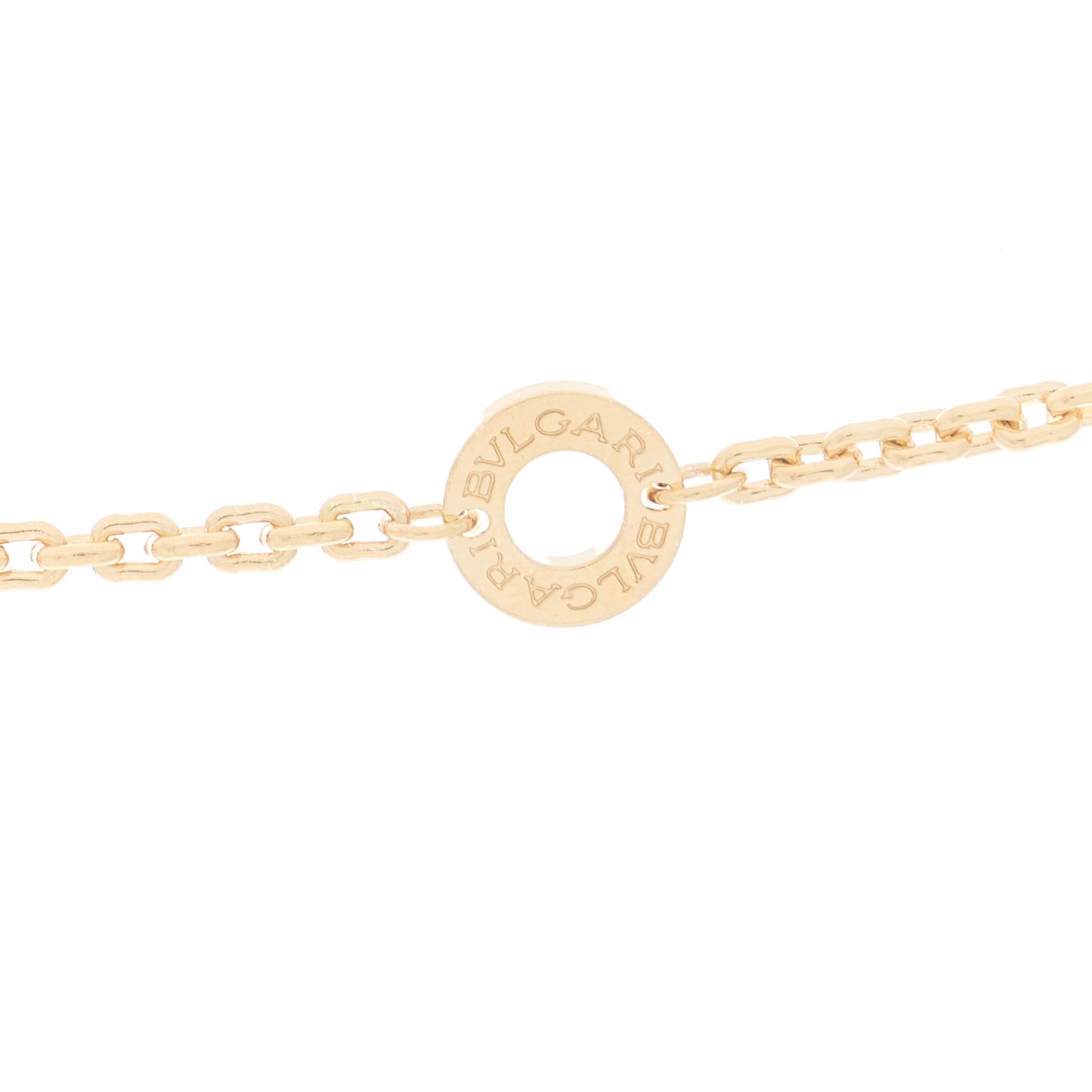 18K Yellow Gold Diamond Serpenti Viper Pave Pendant Necklace