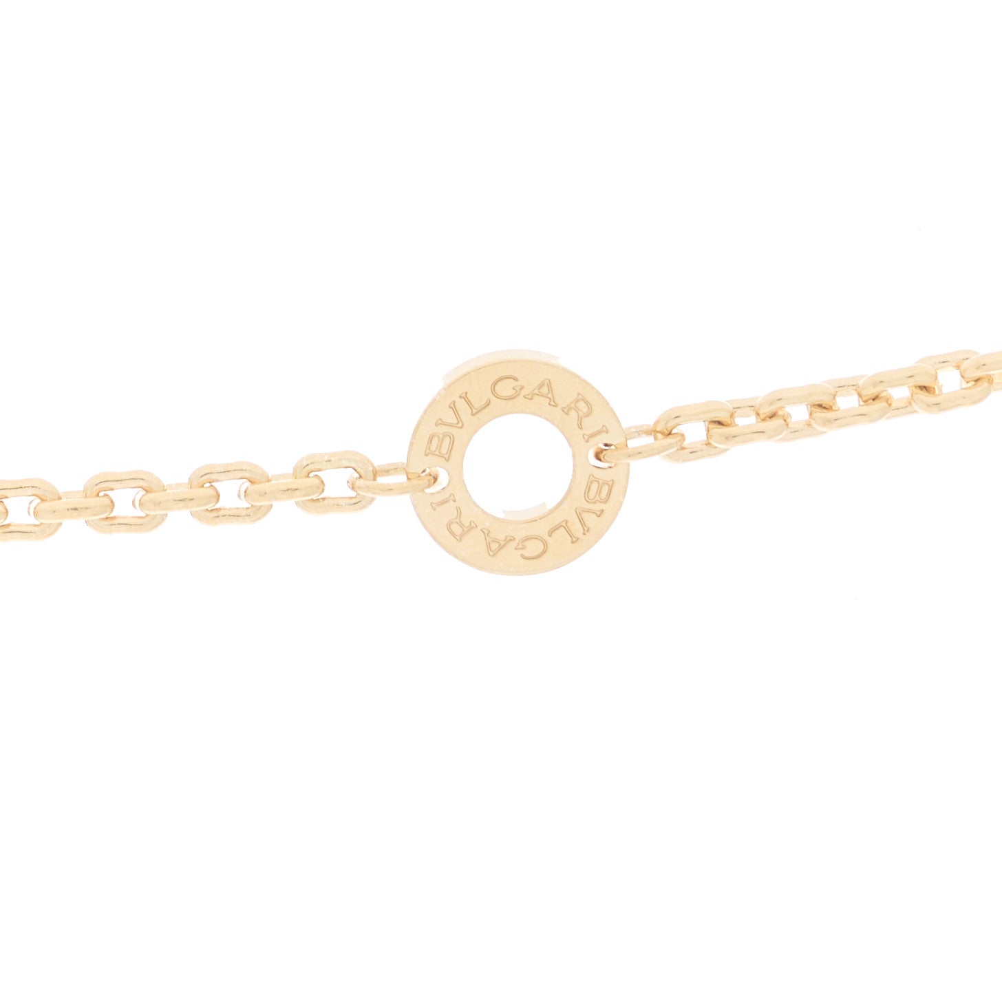 Bulgari 18K Yellow Gold Diamond Serpenti Viper Pave Pendant Necklace 3 of 8