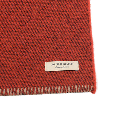 Burberry Wool Cashmere House Check Color Block Scarf Saffron 3 of 4