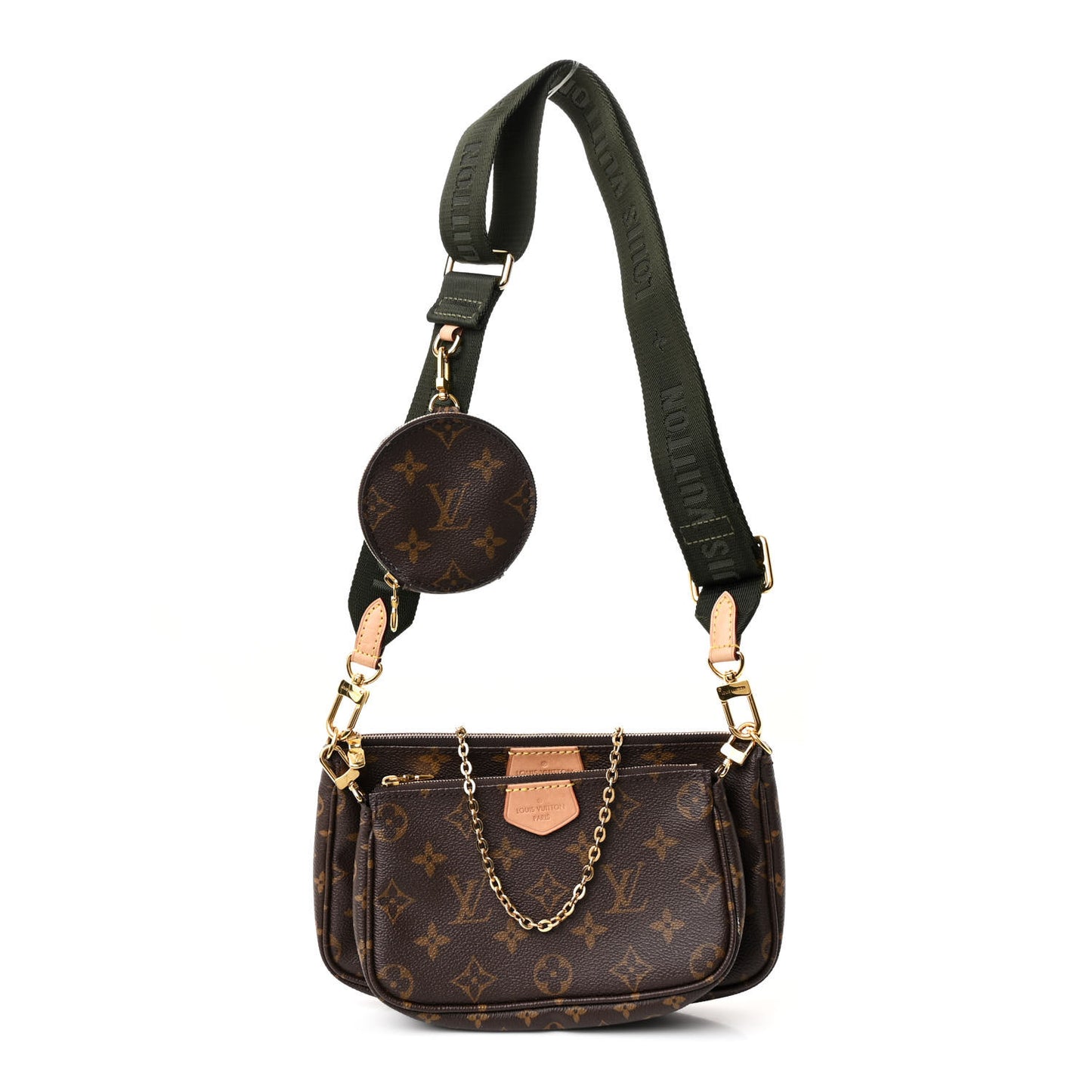 Monogram Multi Pochette Accessories Kaki