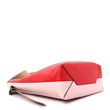 Celine Shiny Smooth Calfskin Small Twisted Cabas Chili Pale Pink 5 of 12