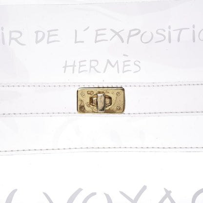 Hermes Vinyl Souvenir De L'Exposition Kelly Transparent 7 of 7