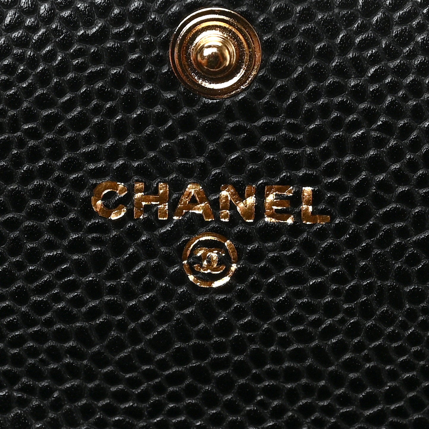 Caviar Quilted Large Gusset Flap Wallet Black