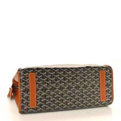 Goyard Goyardine Sac Hardy Pet Carrier PM Black Gold 5 of 10