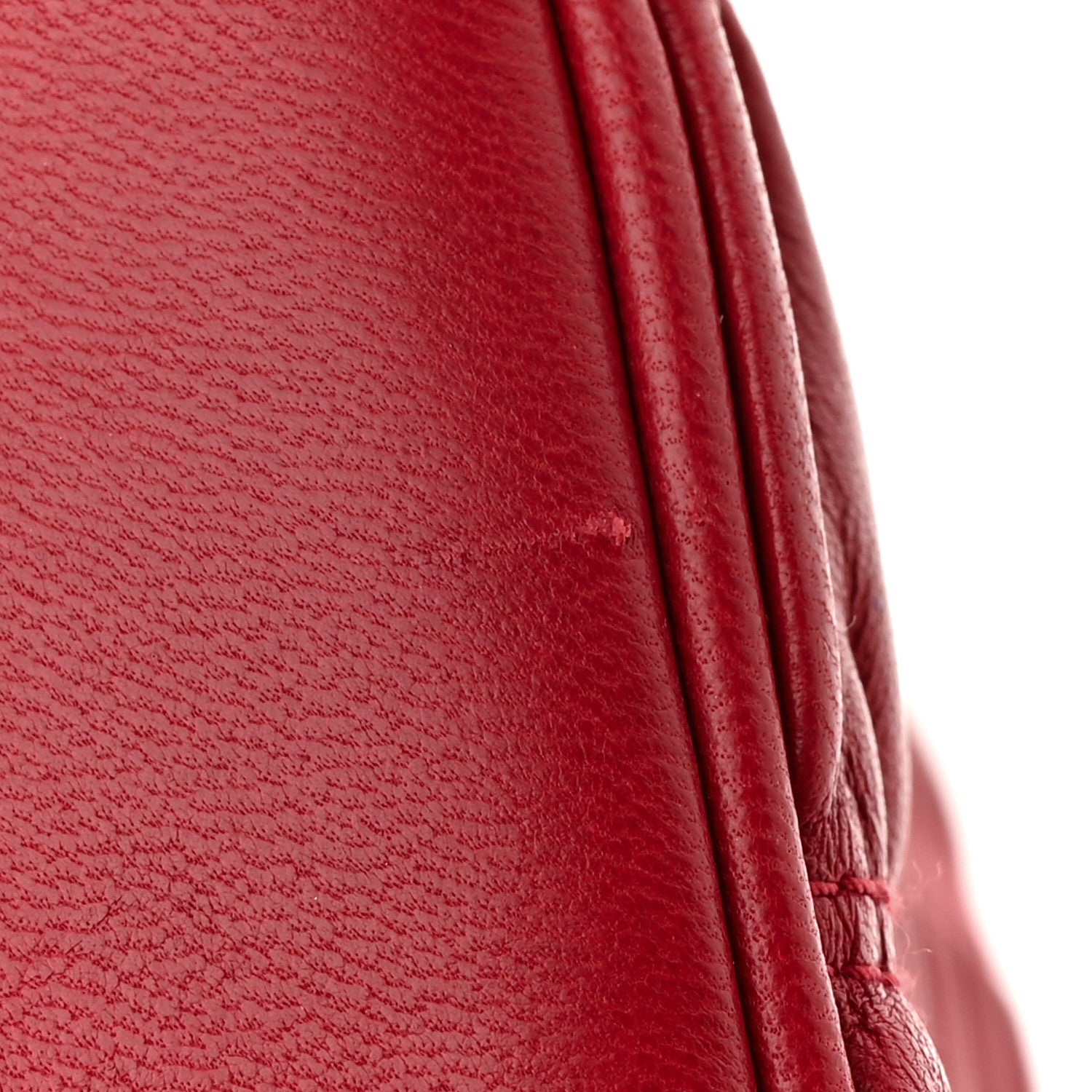 Prada Nappa Gaufre Small Chain Flap Shoulder Bag Fuoco 11 of 14