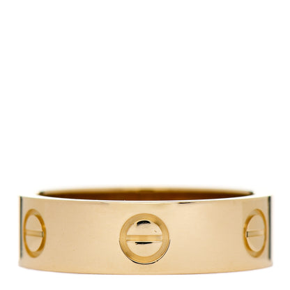 Cartier 18K Yellow Gold 5.5mm LOVE Ring 57 8 1 of 4
