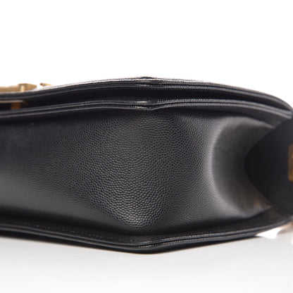 Chanel Caviar Quilted Medium Boy Flap Black 9 of 16
