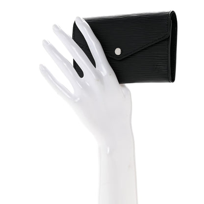 Louis Vuitton Epi Key Pouch Noir 2 of 10