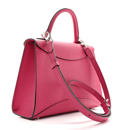 Moynat Carat Calfskin Gabrielle PM Fuchsia 3 of 14