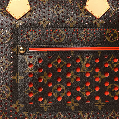 Louis Vuitton Monogram Perforated Speedy 30 Orange 7 of 9