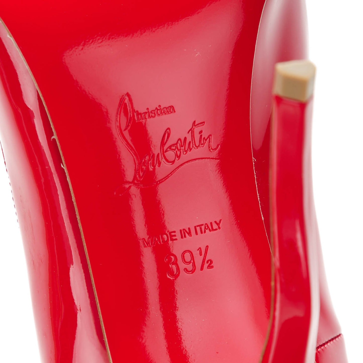 Patent Wawy Dolly 120 Pumps 39 Rosso