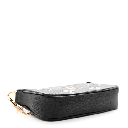 Louis Vuitton Empreinte Monogram Giant Mini Pochette Accessories Black 4 of 7
