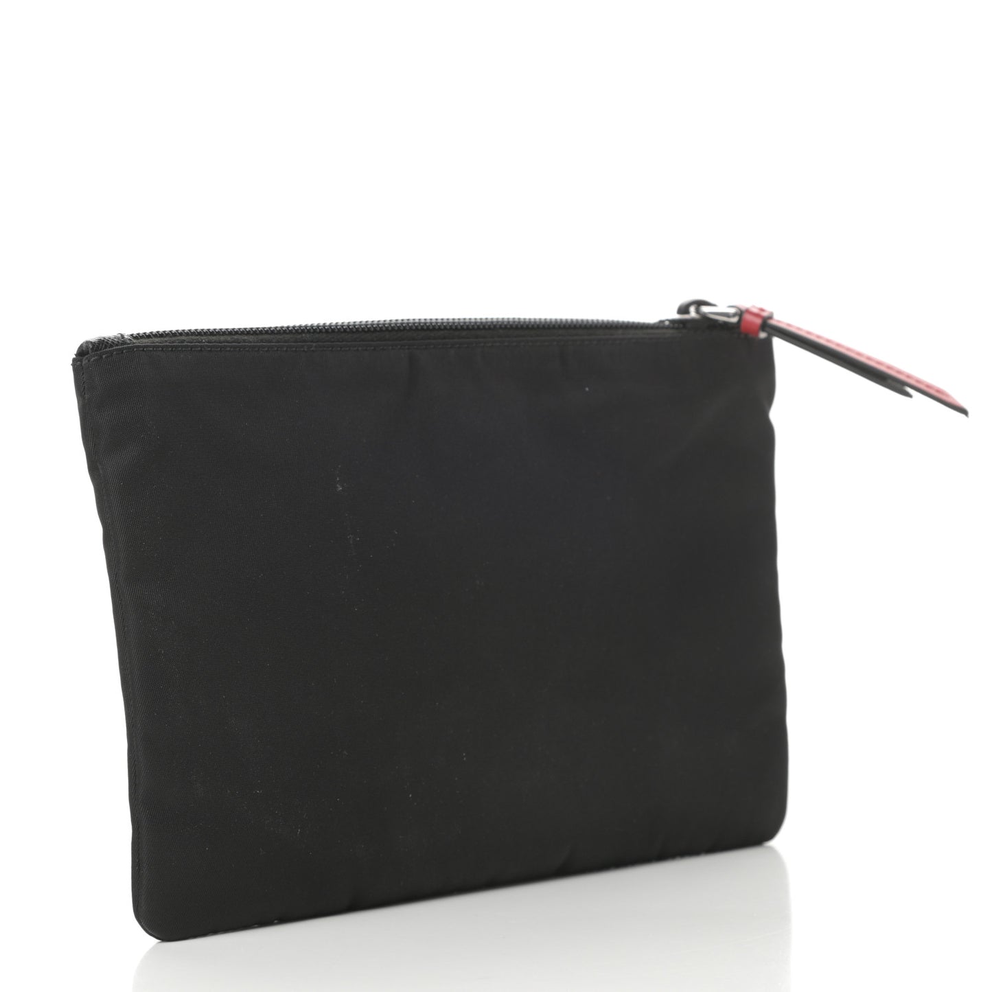 Tessuto Nylon Smalto Pouch Black