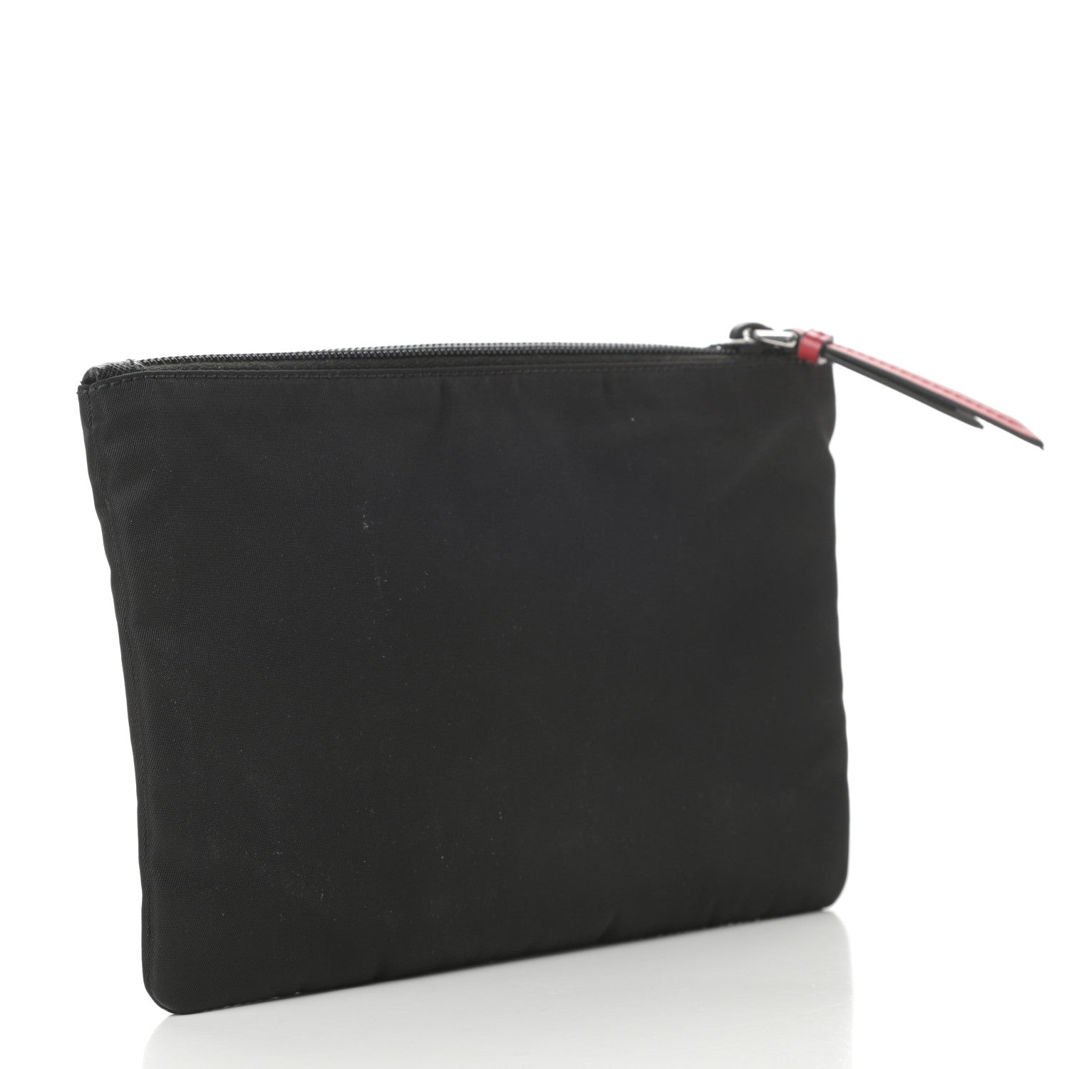 Prada Tessuto Nylon Smalto Pouch Black 3 of 8