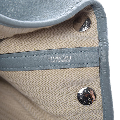 Hermes Fjord Garden Party Tote 30 TPM Ciel 8 of 12