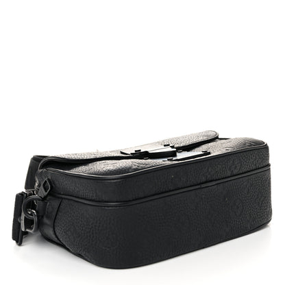 Louis Vuitton Taurillon Monogram S Lock Messenger Black 4 of 10