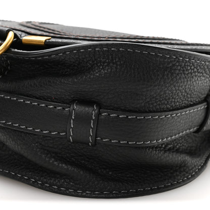 Chloe Calfskin Mini Marcie Round Crossbody Bag Black 10 of 10