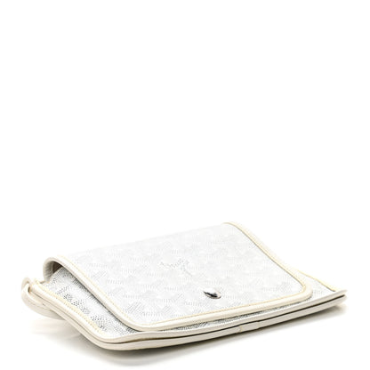 Goyard Goyardine Plumet Wallet Clutch White 4 of 10