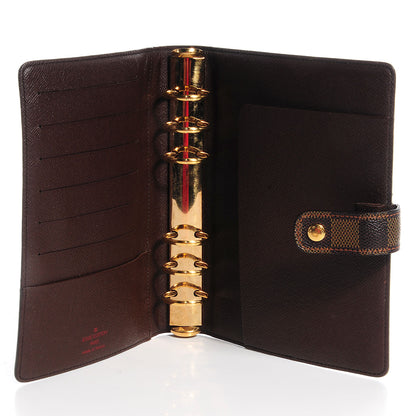 Louis Vuitton Damier Ebene Medium Ring Agenda 5 of 7