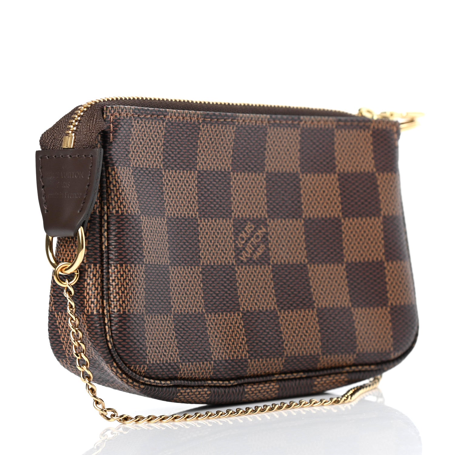 Louis Vuitton Damier Ebene Mini Pochette Accessories 2 of 6