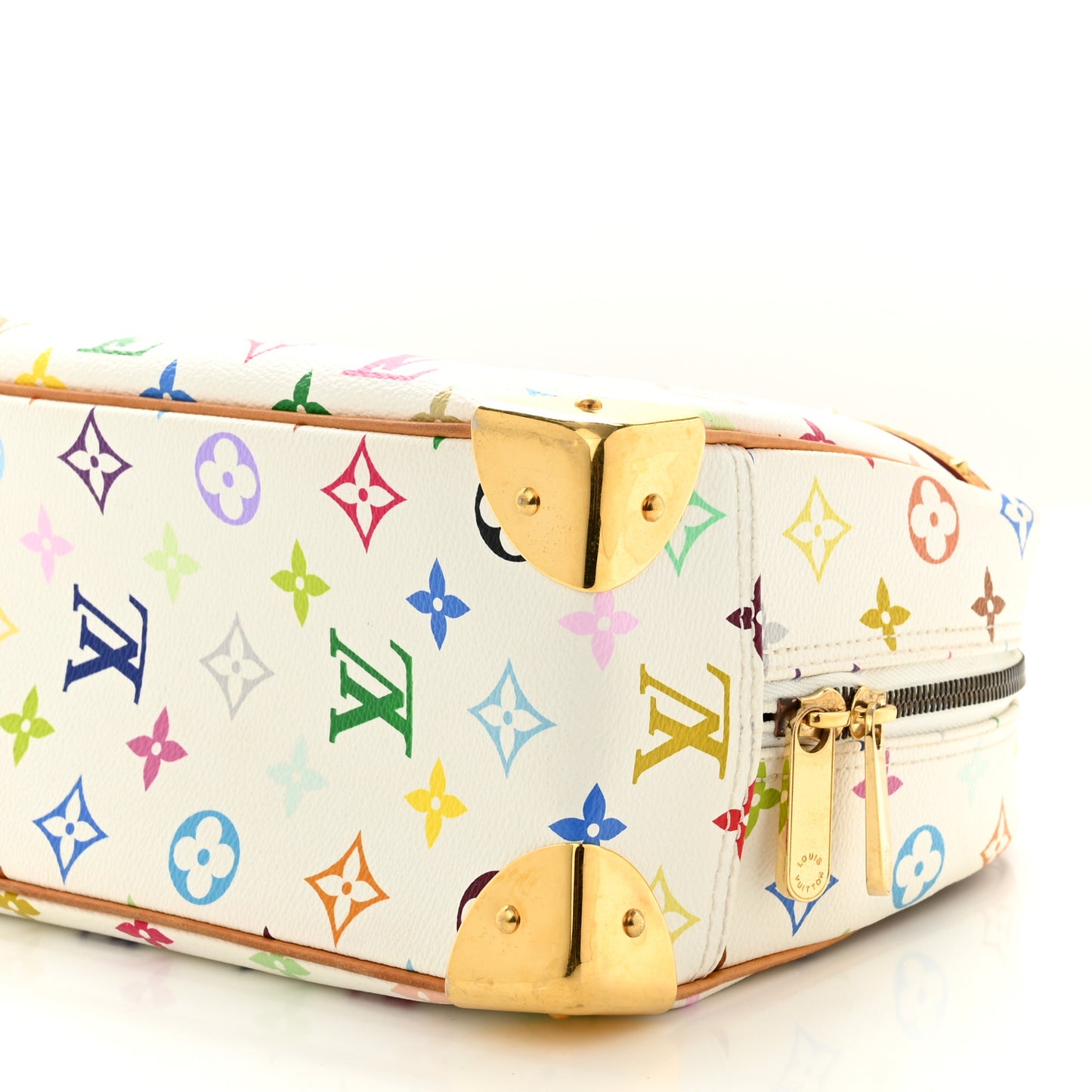 Monogram Multicolor Trouville White