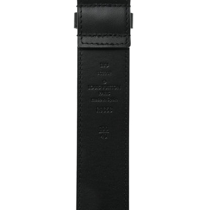 Louis Vuitton Calfskin Vendome 35mm Uniform Belt 100 40 Black 4 of 6