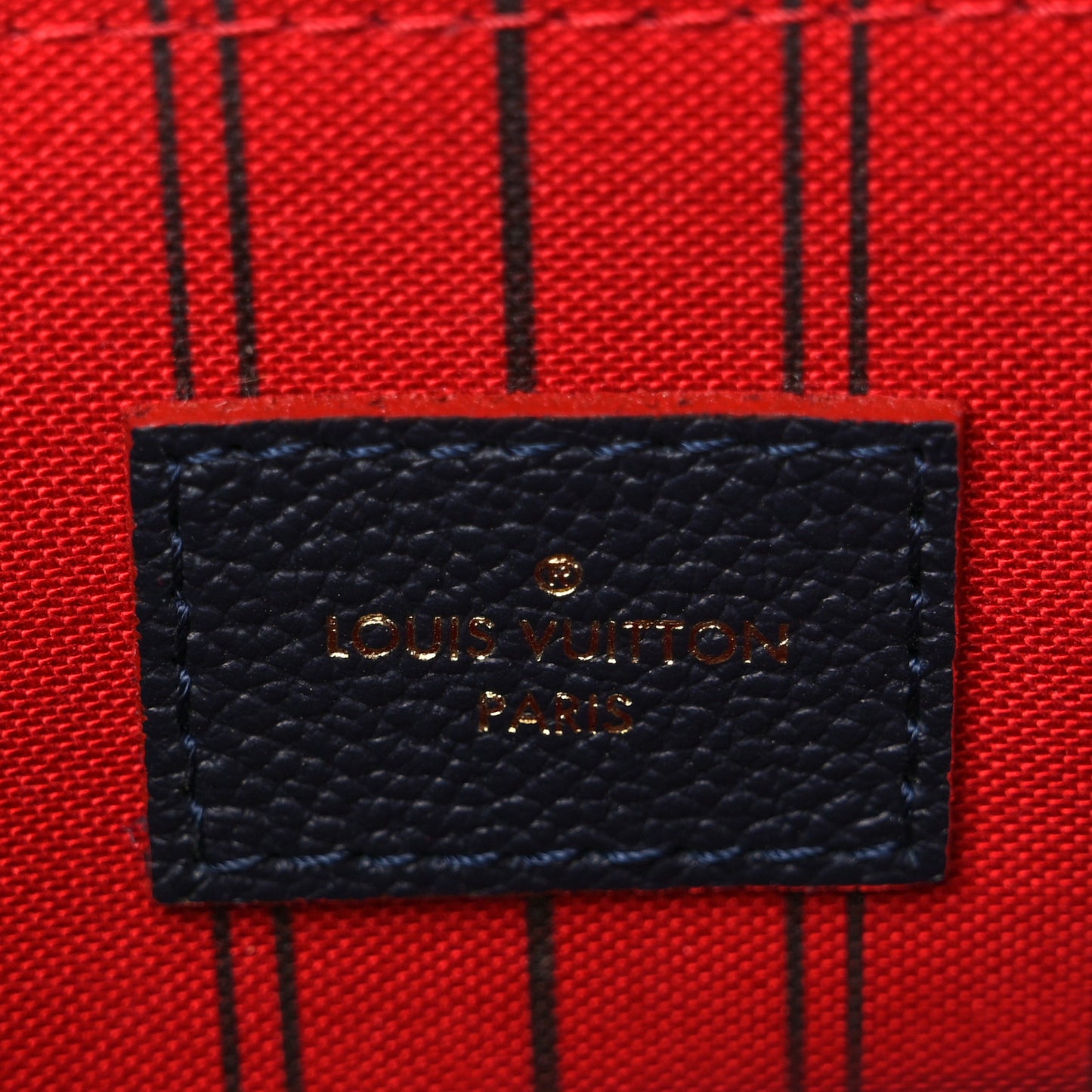 Empreinte Pochette Metis Marine Rouge