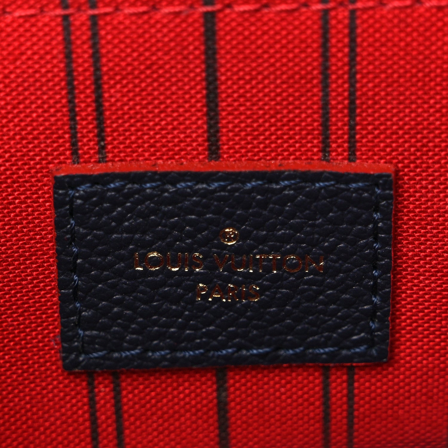 Louis Vuitton Empreinte Pochette Metis Marine Rouge 6 of 9