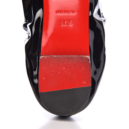 Christian Louboutin Patent Gloriana Flats 36.5 Black 11 of 13
