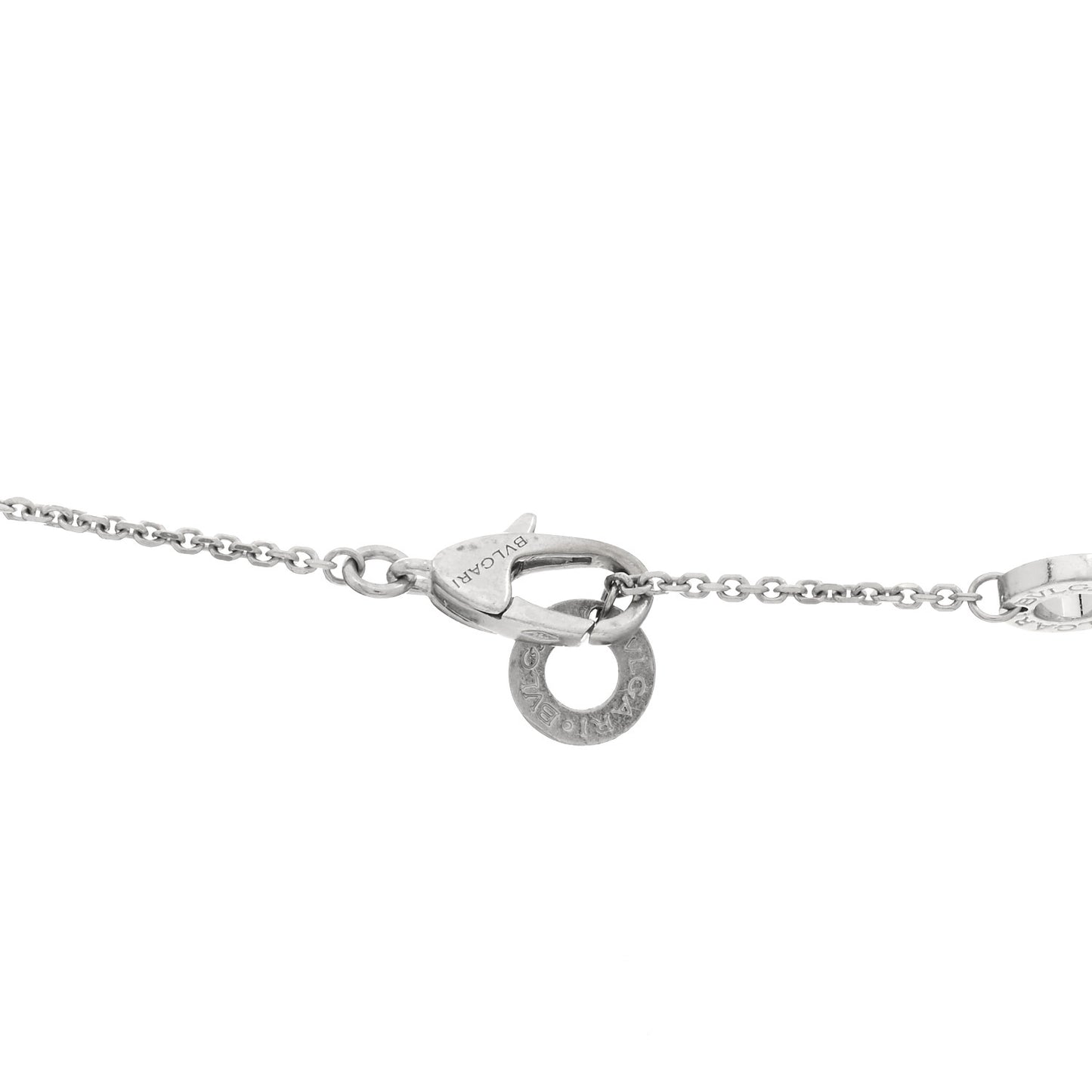18K White Gold Diamond Divas' Dream Pave Necklace